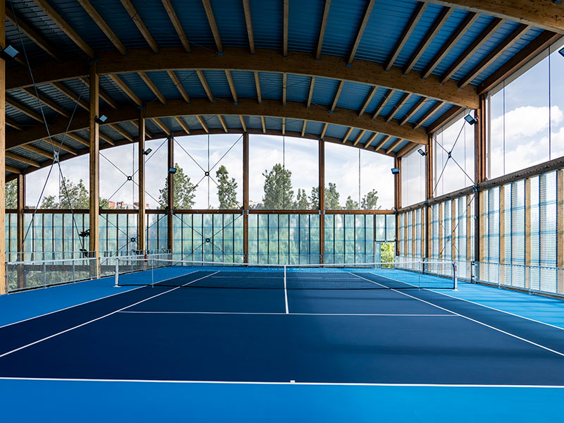 Tennis Club de Paris - TCP côté Seine - terrain de tennis